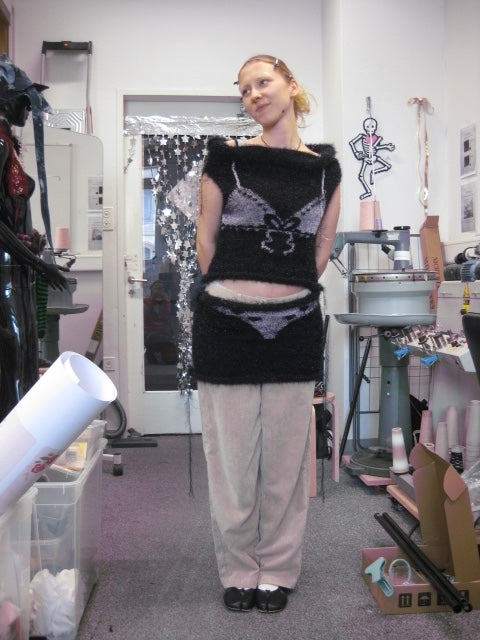Tromp l`oeil skirt