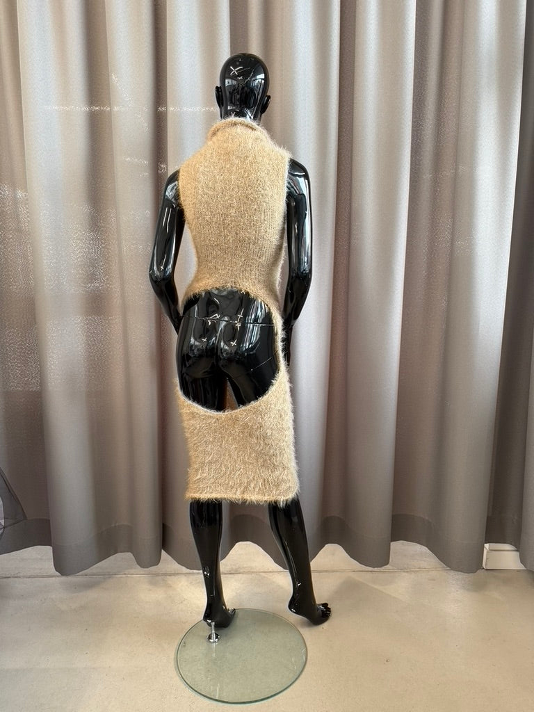 Hairy sexy dress