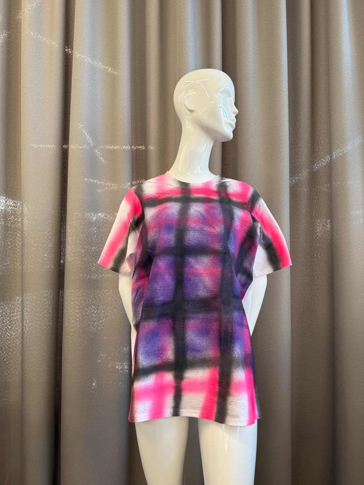 T-Shirt "Pink Ginham"