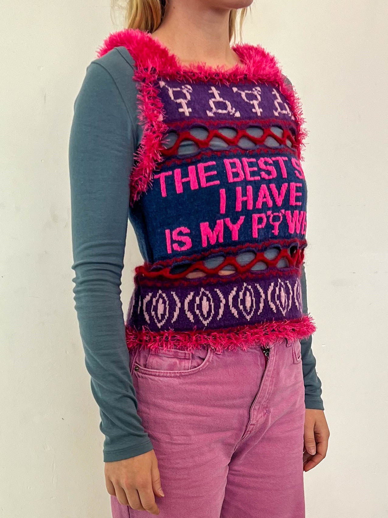 "The best sex I have" top pink