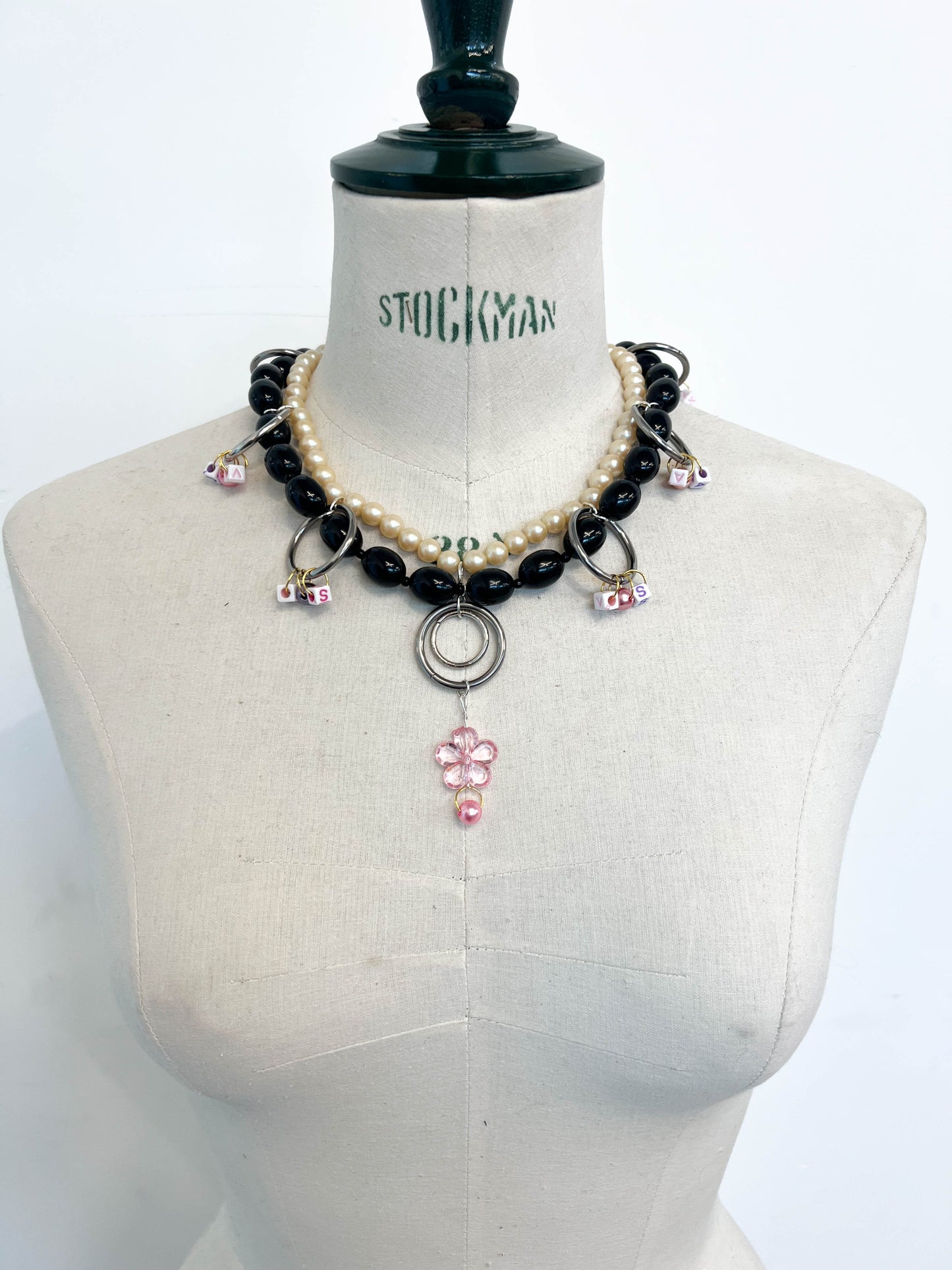 Necklace "Rose Flower"