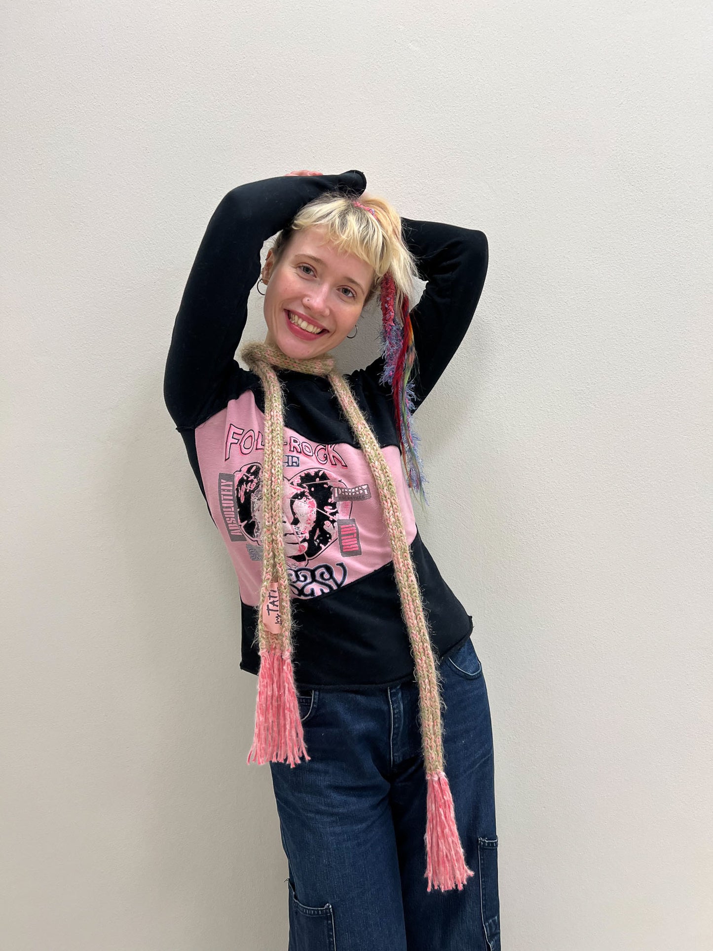 Scarf pink