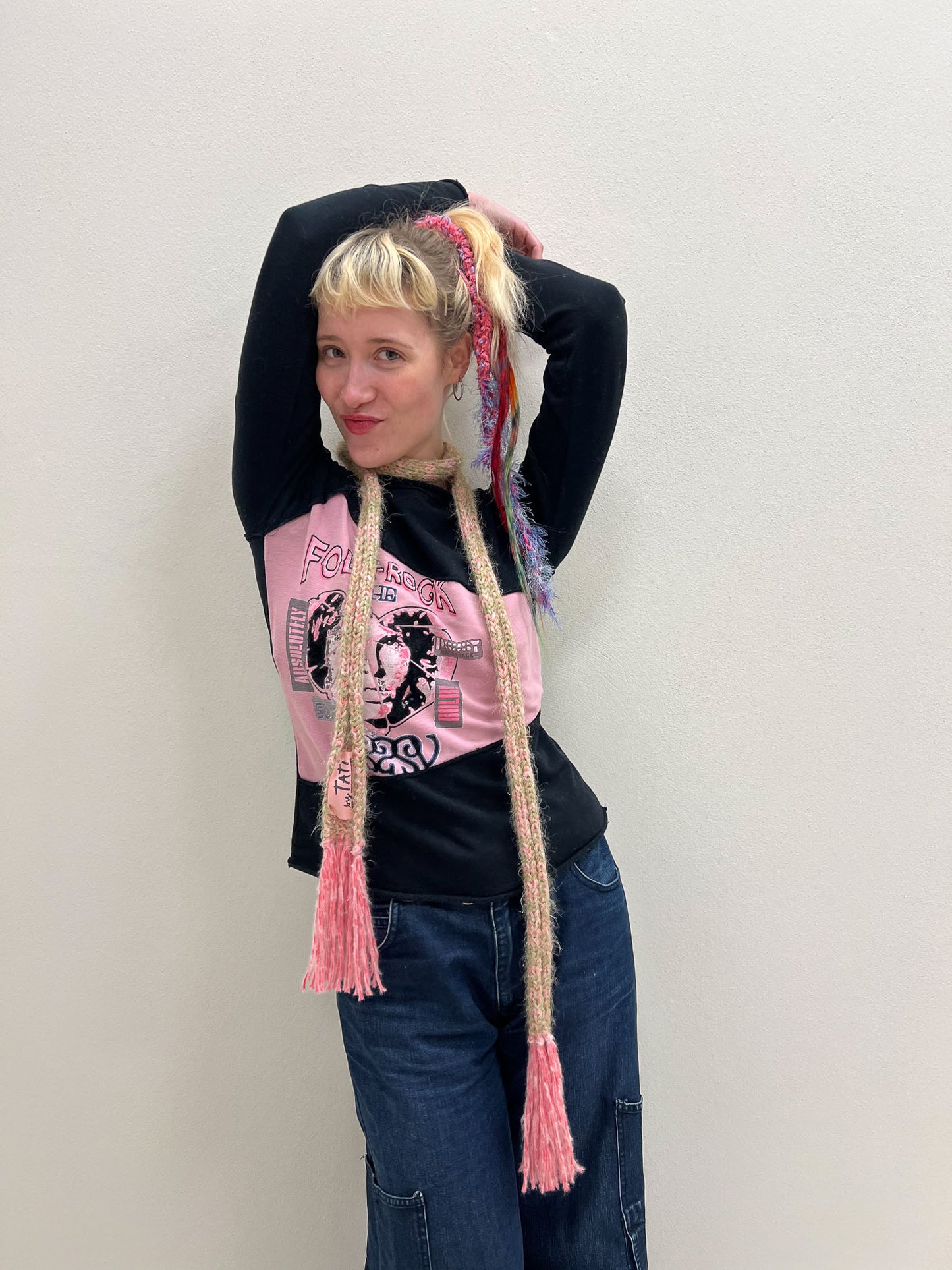 Scarf pink