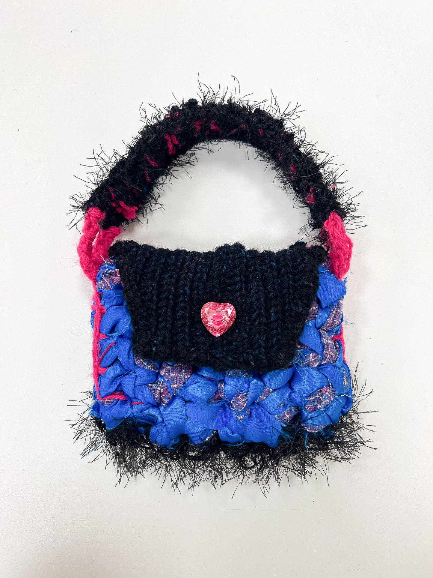 Heart bag blue