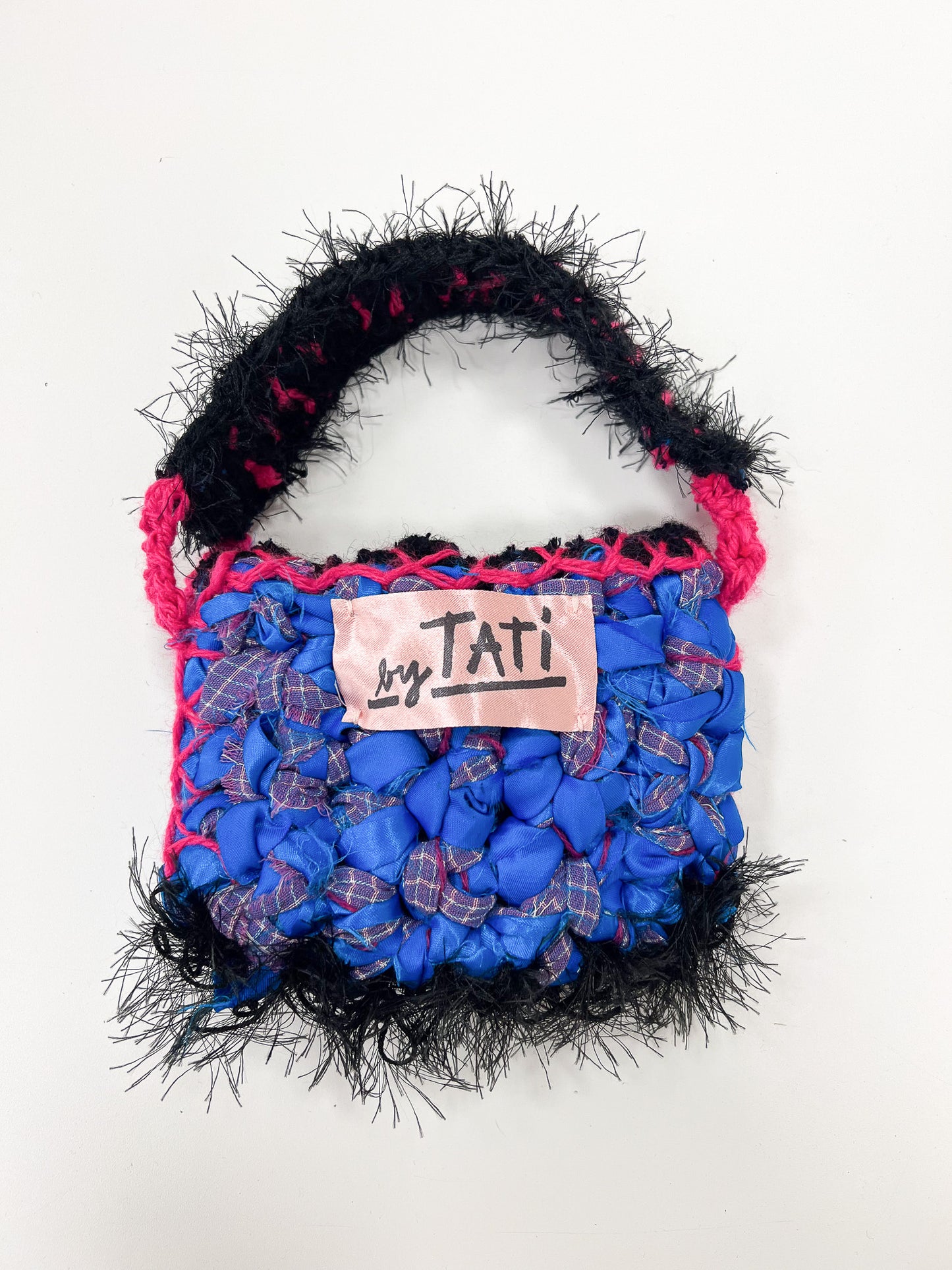 Heart bag blue
