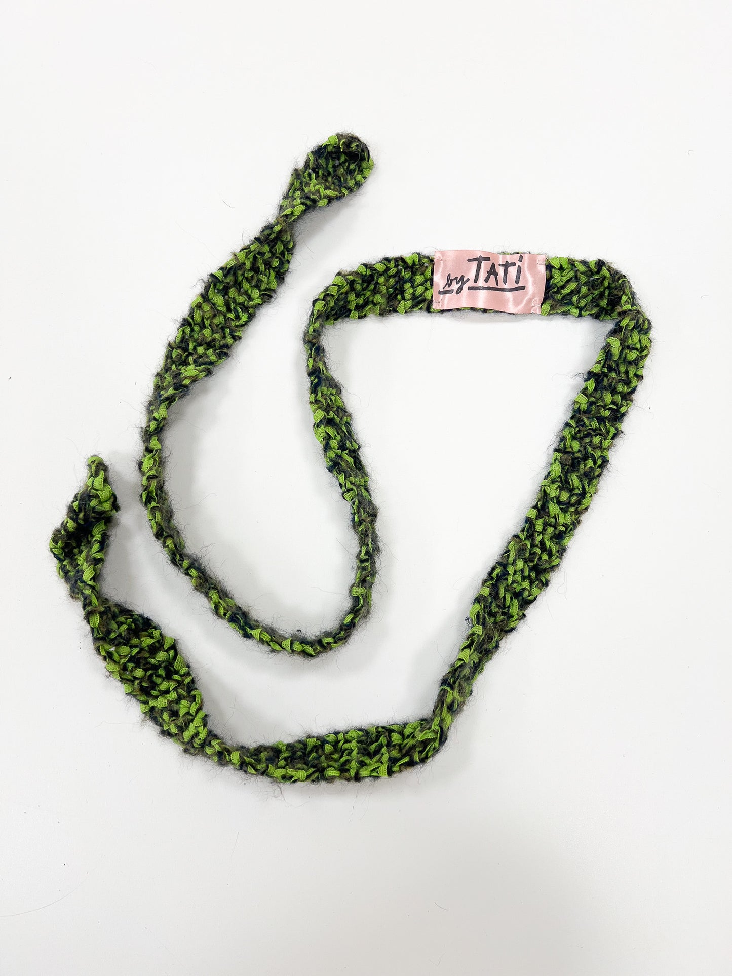 Skinny scarf green
