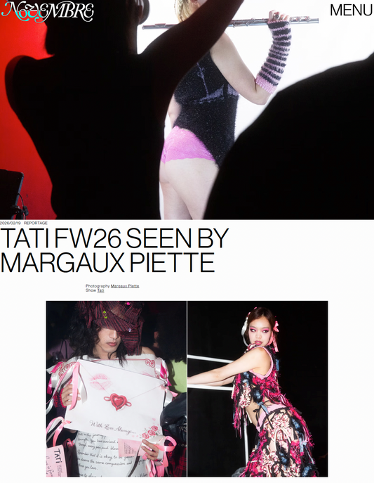 NOVEMBRE - TATi FW26 SEEN BY MARGAUX PIETTE