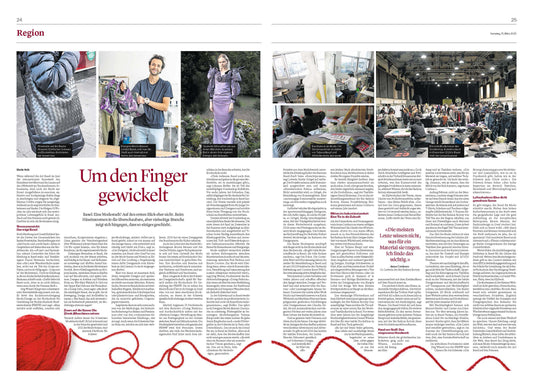 Basler Zeitung - Um den Finger gewickelt  March 25