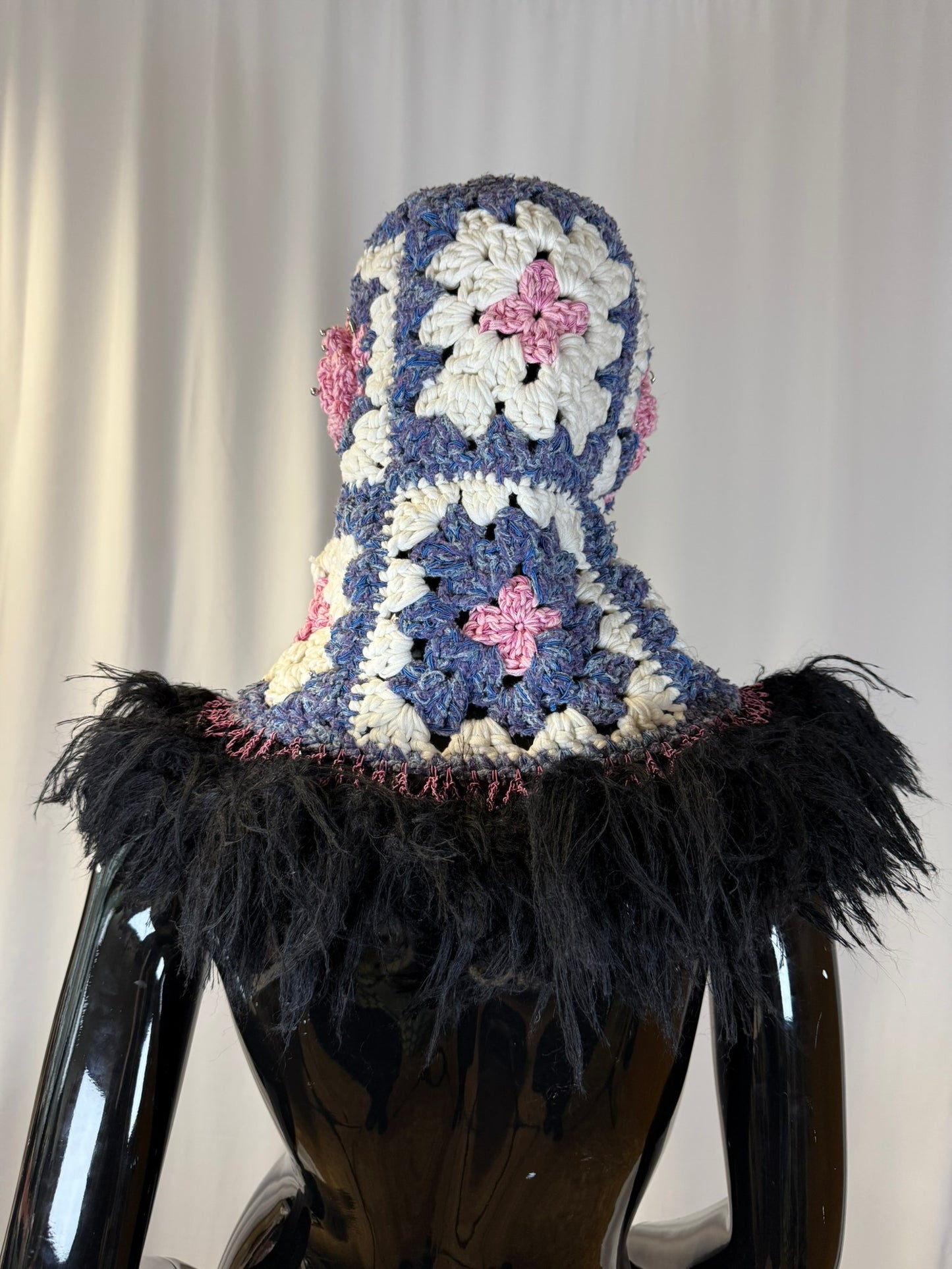 Flower crochet hat SHOW PIECE