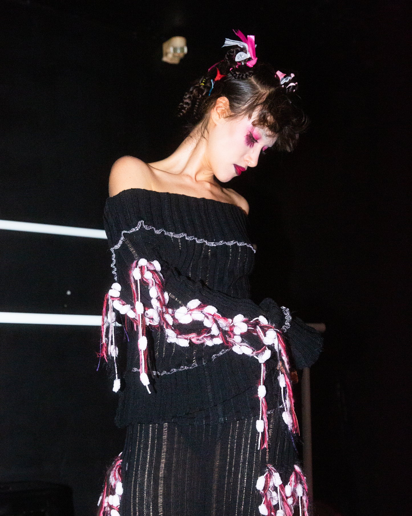 Black Deux-Piece Top
