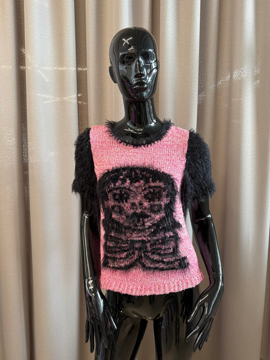 "Crazy Girl" t-shirt jumper