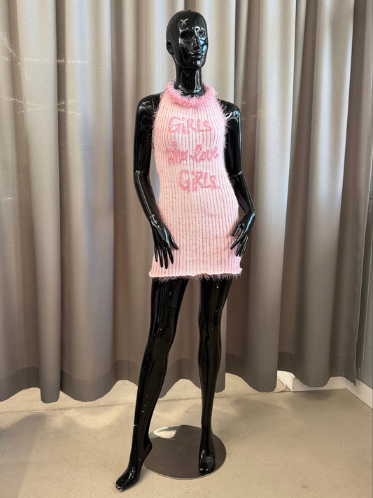 "GIRLS who love GIRLS" dress