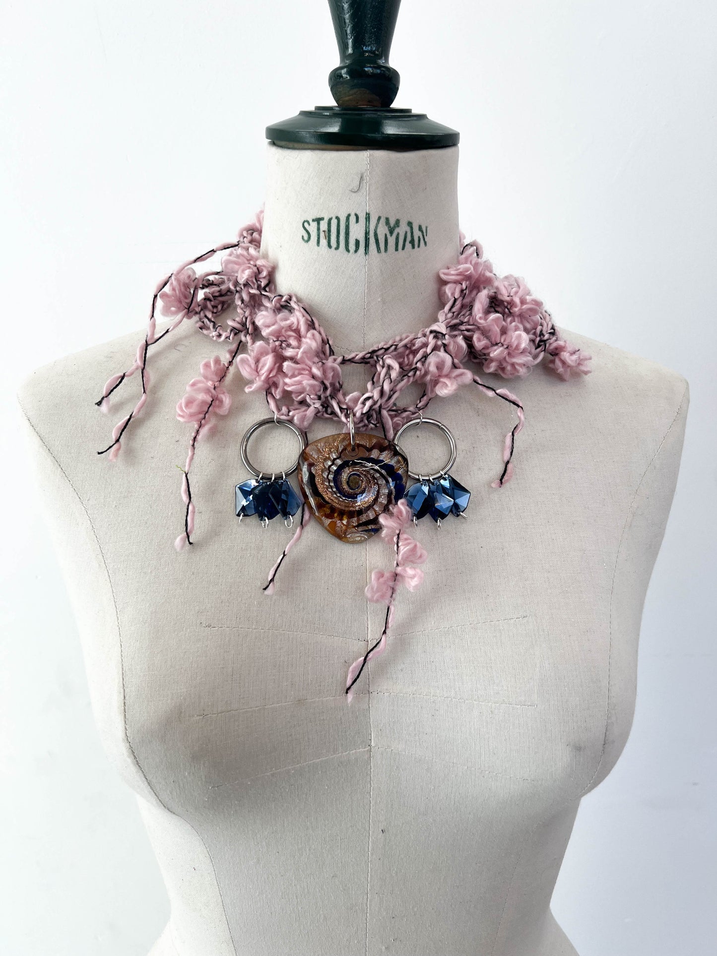 Necklace "Candy Cotton For You"