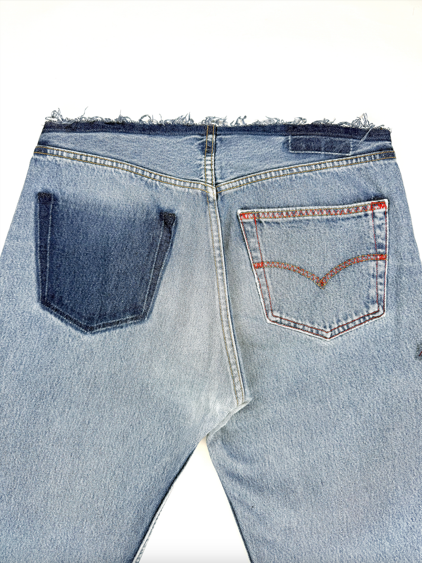 Love Patched Jeans Heart