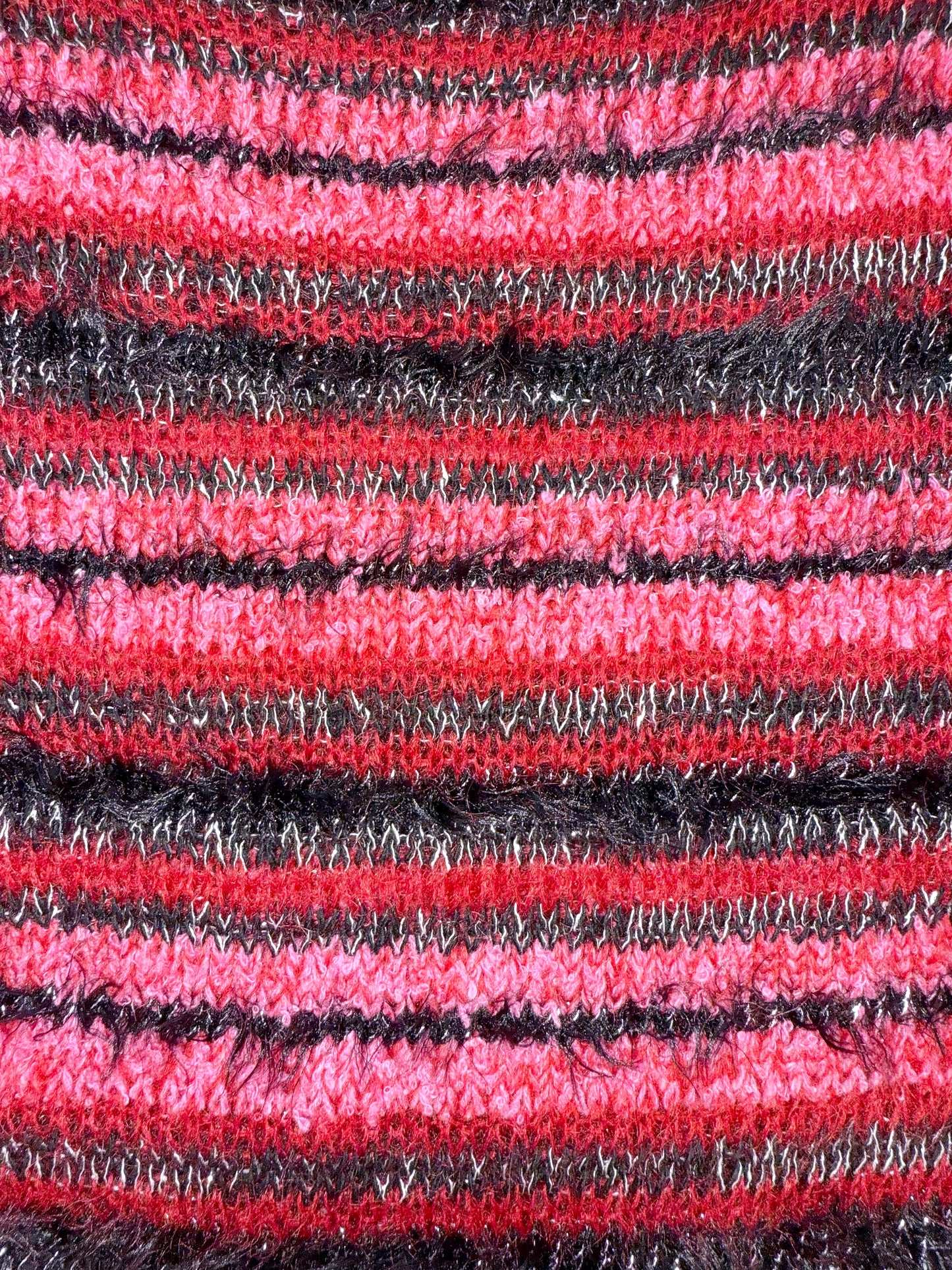 Red/pink deux-piece shorts