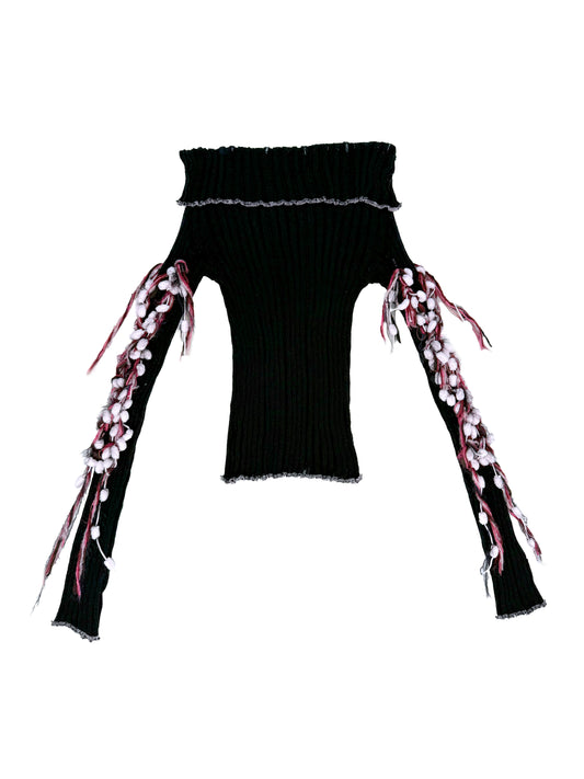 Black Deux-Piece Top