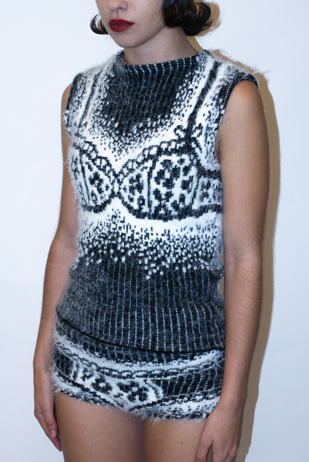 Black/White Bra Top - KENZA x TATi