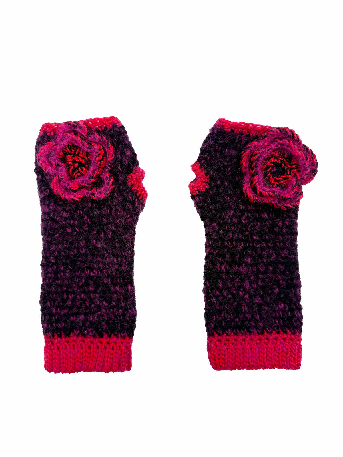 Red/rose mittens